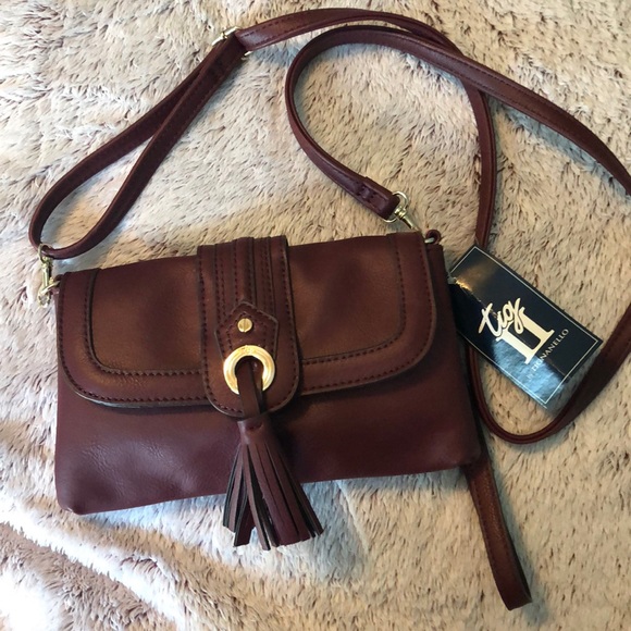 Tignanello Handbags - Spiced Wine Nicole Wristlet